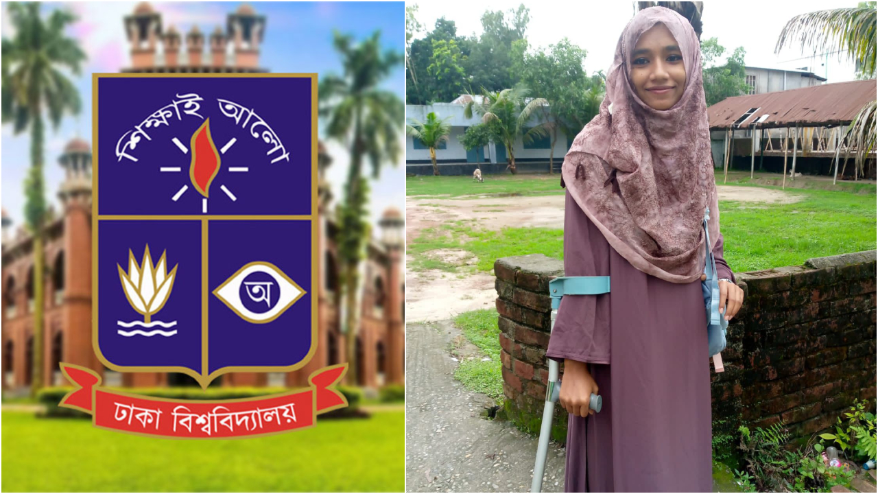 পাঁচ বছরের ক্যান্সারযুদ্ধ জয় করে ঢাবিতে ‘বি’ ও ‘সি’ ইউনিটে শততম নুহা