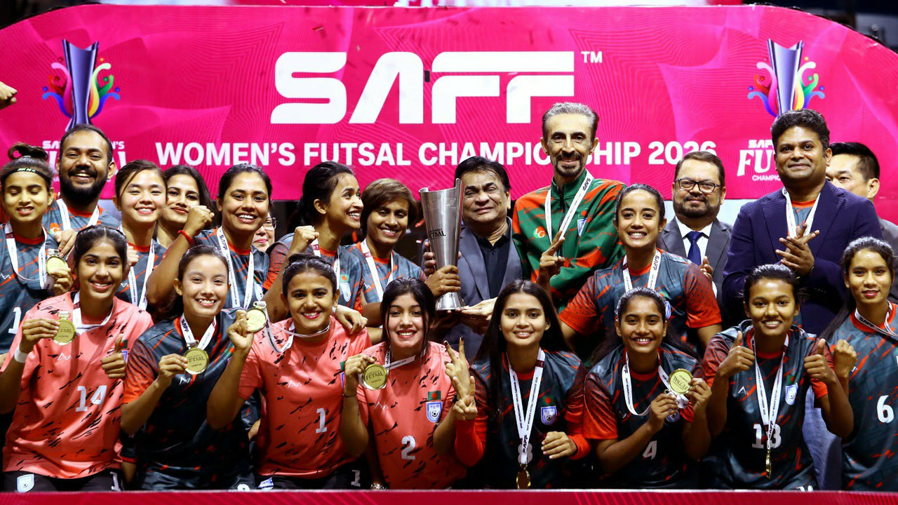 মালদ্বীপকে উড়িয়ে চ্যাম্পিয়ন বাংলাদেশ