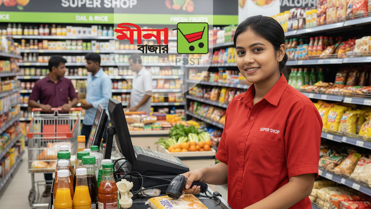 সুপার শপ মীনা বাজারে চাকরির সুযোগ