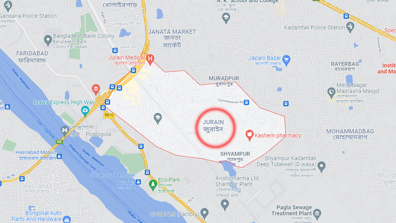 জুরাইনে রাস্তা পারাপারের সময় ট্রাকের ধাক্কায় ভ্যানচালক নিহত