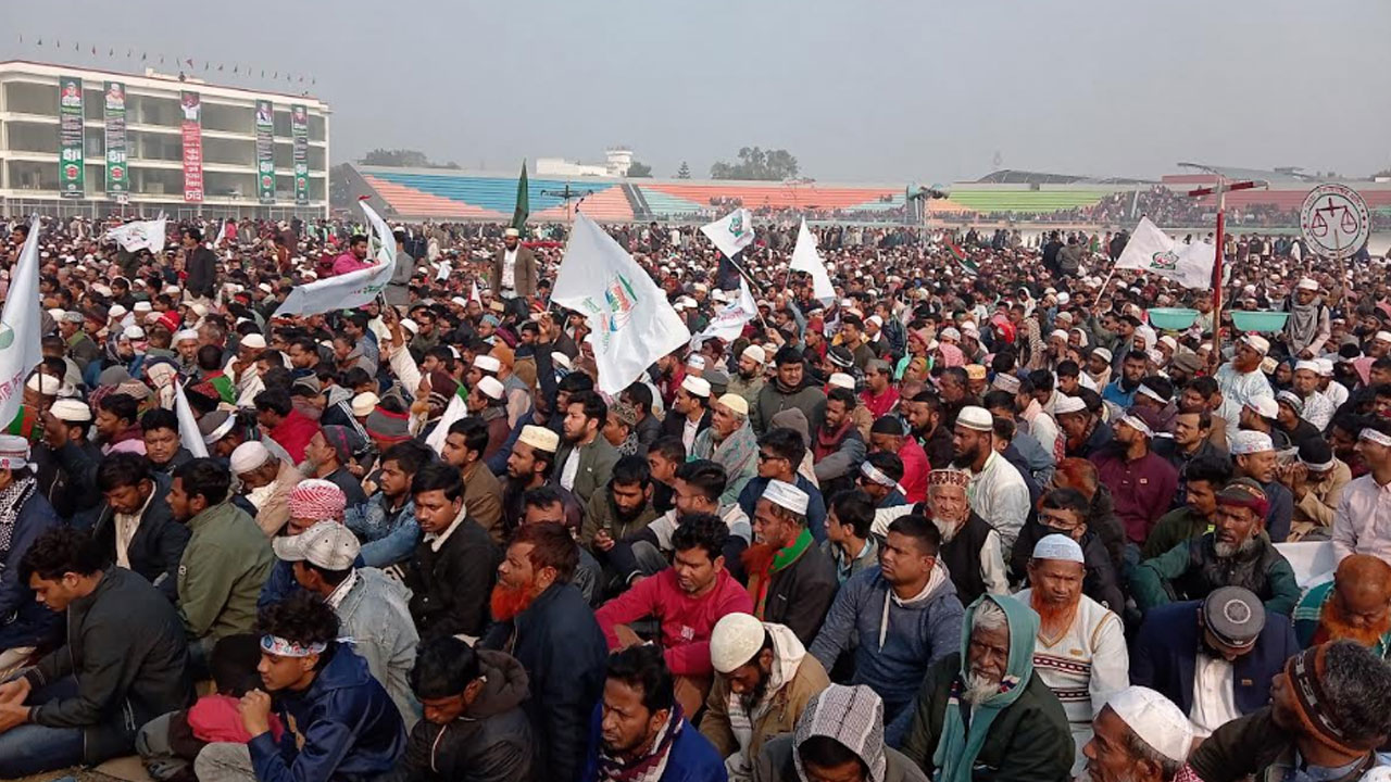 কুষ্টিয়ায় জামায়াতের আমিরের জনসভা, জড়ো হচ্ছেন নেতাকর্মীরা