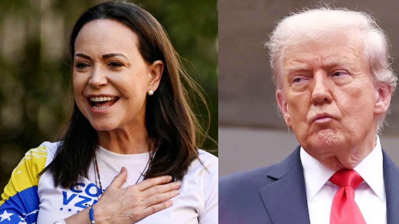 মাচাদো কি ভেনেজুয়েলার অন্তবর্তী সরকারের প্রধান হবেন : যা বললেন ট্রাম্প