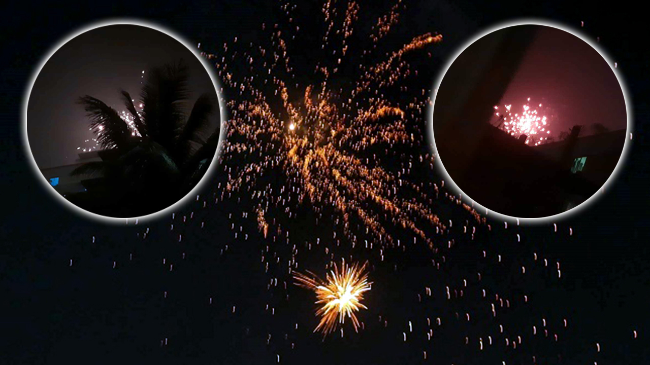 এবারও নিষেধাজ্ঞা অমান্য, বিকট শব্দে পটকা-আতশবাজি ফুটছে ঢাকায়