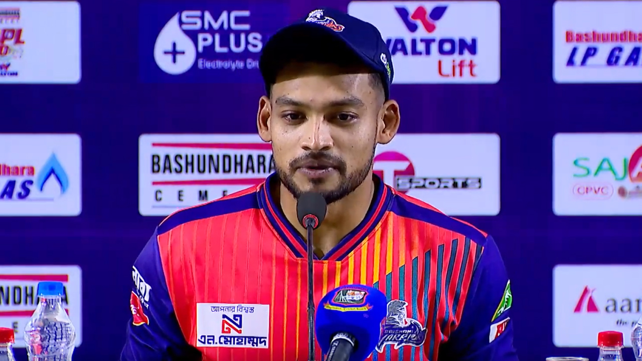 বিশ্বকাপের সময় ‘ক্রিকেটারদেরও অভিনয় করতে হয়’, কেন বললেন শান্ত