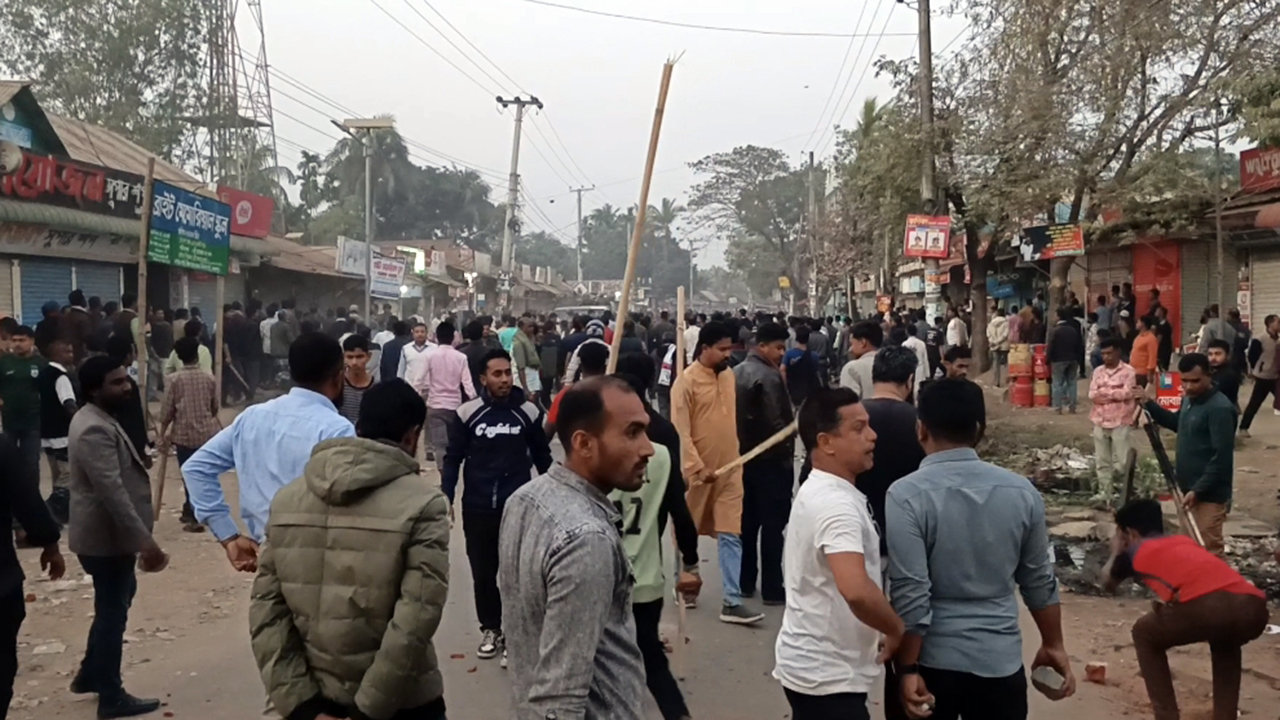 শেরপুরে বিএনপি-জামায়াতের সংঘর্ষ, আহত অন্তত ২৫