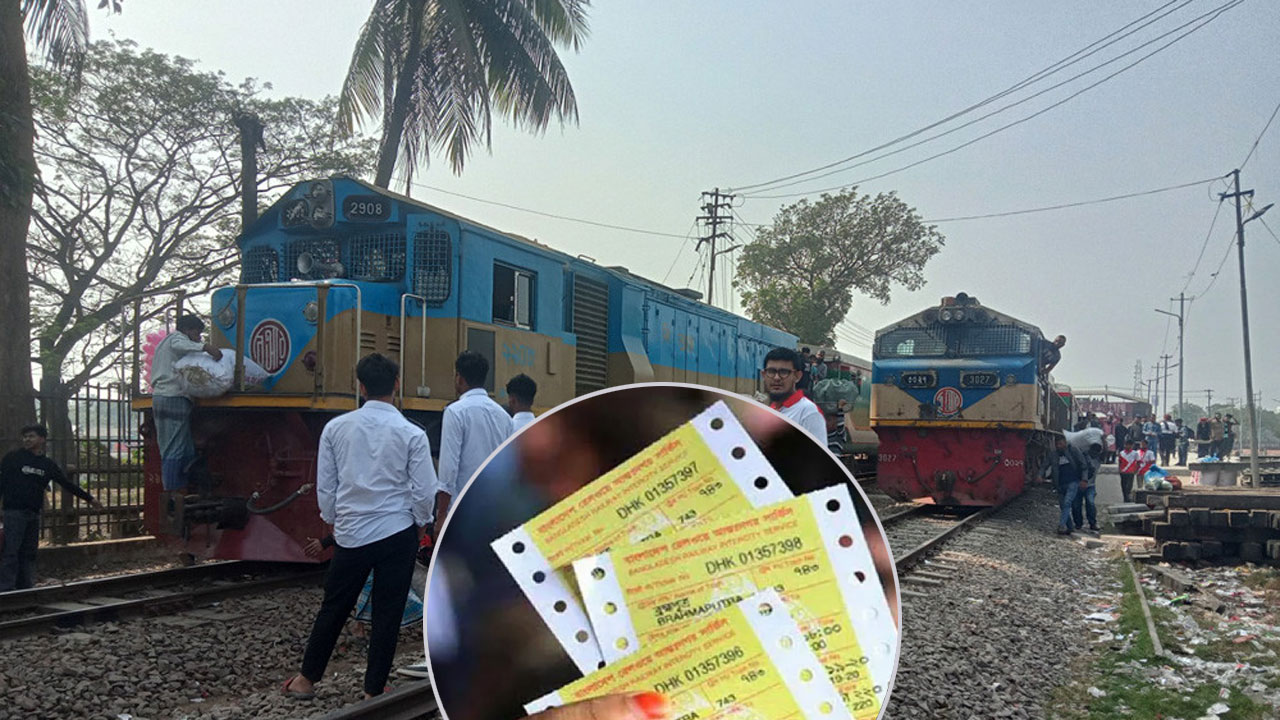 ভৈরবে ট্রেন লাইনচ্যুত: ঢাকা থেকে ছাড়তে দেরি, থাকছে টিকিট ফেরতের সুযোগ
