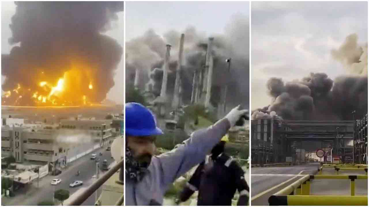 সৌদি আরামকোর বৃহত্তম তেল শোধনাগারে ইরানের হামলা
