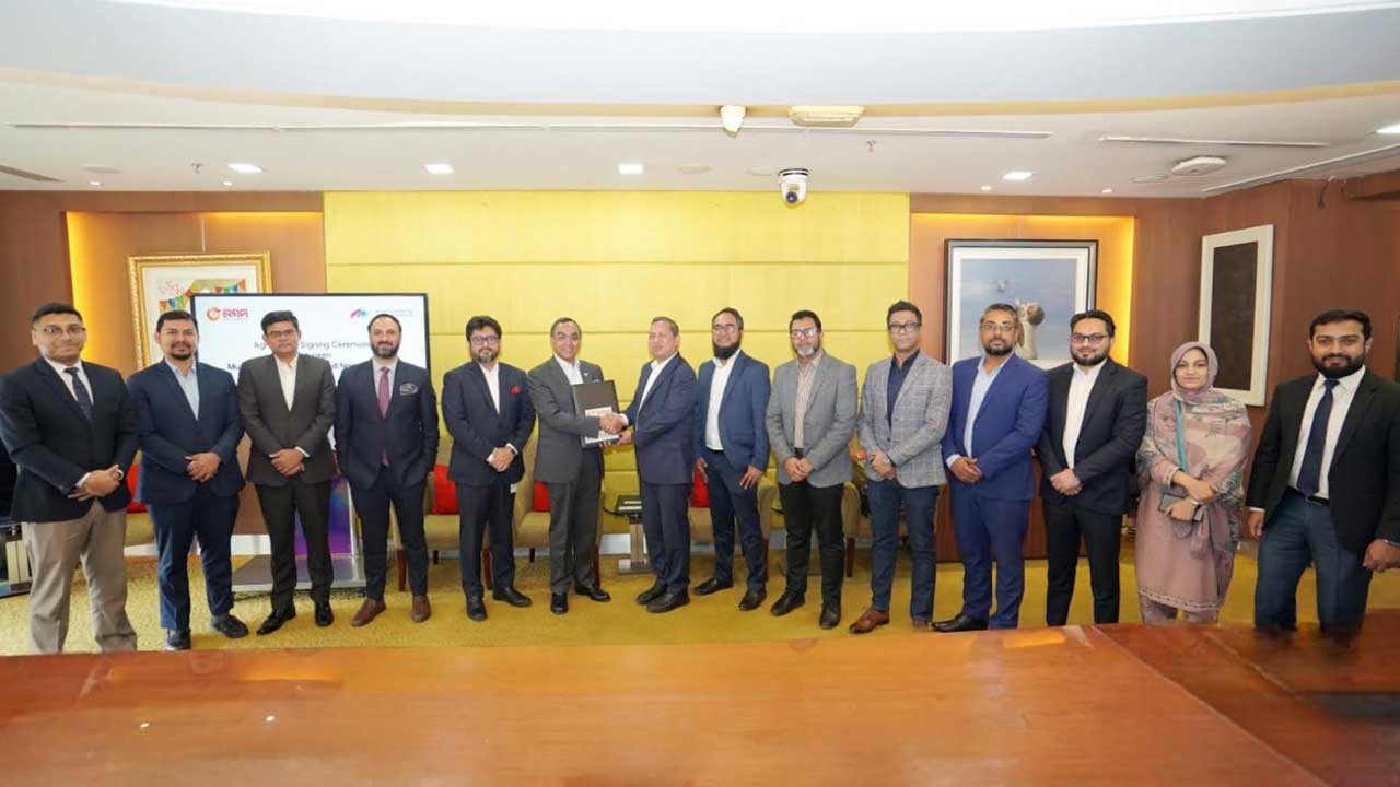 ক্যাশহীন লেনদেন সম্প্রসারণে নগদ ও মিউচুয়াল ট্রাস্ট ব্যাংকের চুক্তি