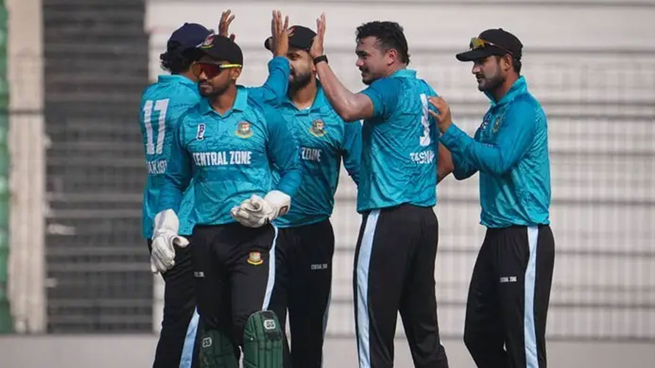 শান্তদের হারিয়ে বিসিএল চ্যাম্পিয়ন সেন্ট্রাল জোন