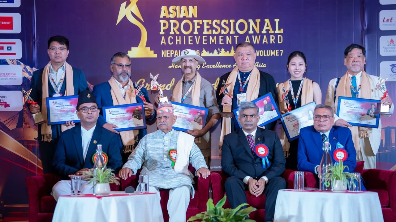 Asian Professional Achievement Award 2026 held in Kathmandu